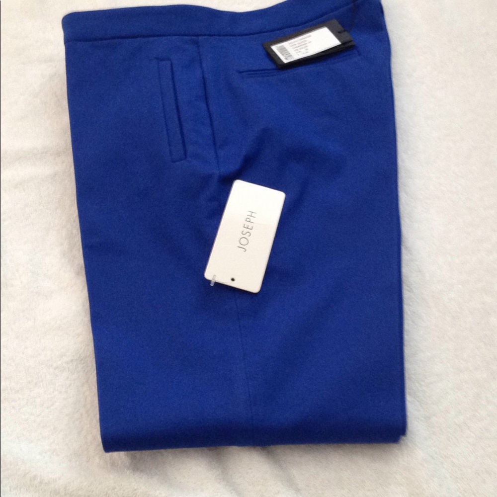 Beautiful Joseph gabardine leggings in cerulean blue, size 38